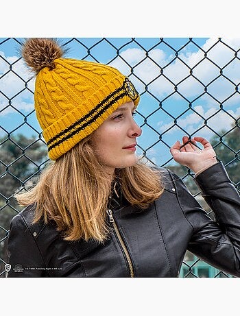 Bonnet à Pompon Poufsouffle - Harry Potter