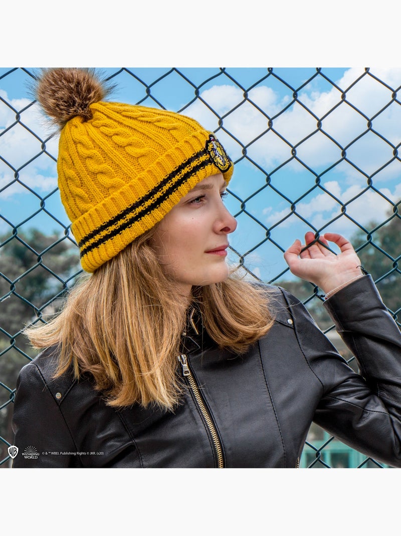 Bonnet à Pompon Poufsouffle - Harry Potter Jaune - Kiabi
