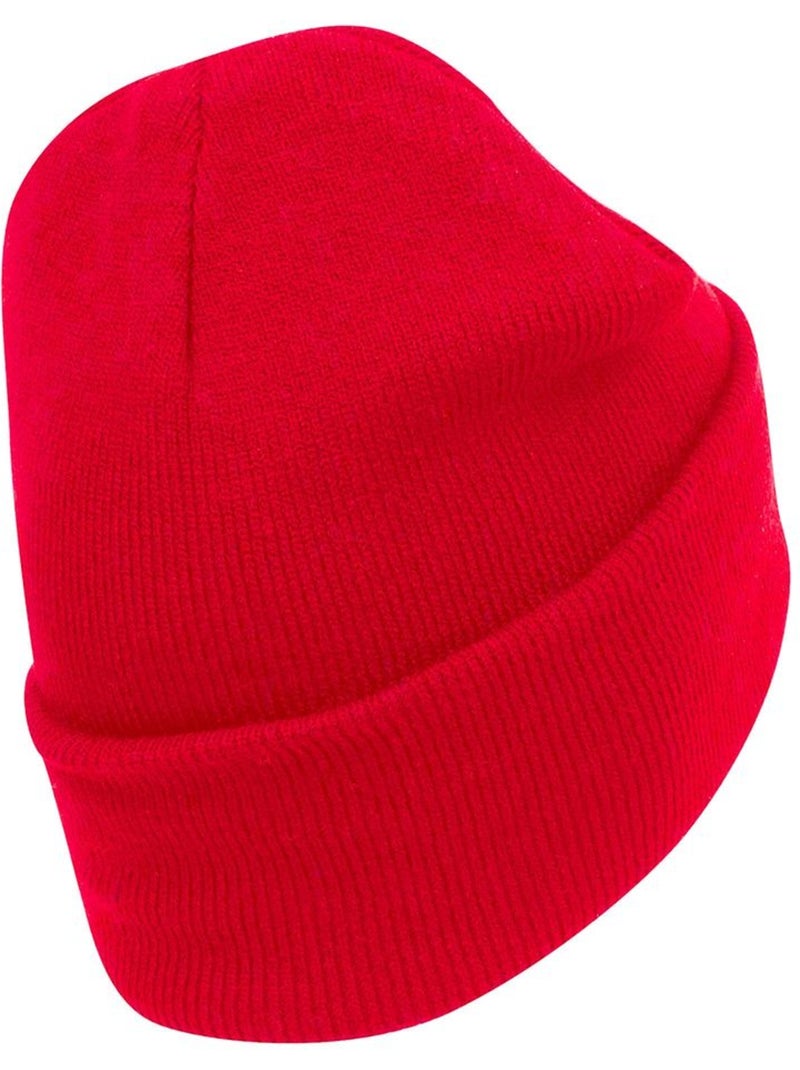 Bonnet à revers en coton biologique original - beechfield Rouge - Kiabi