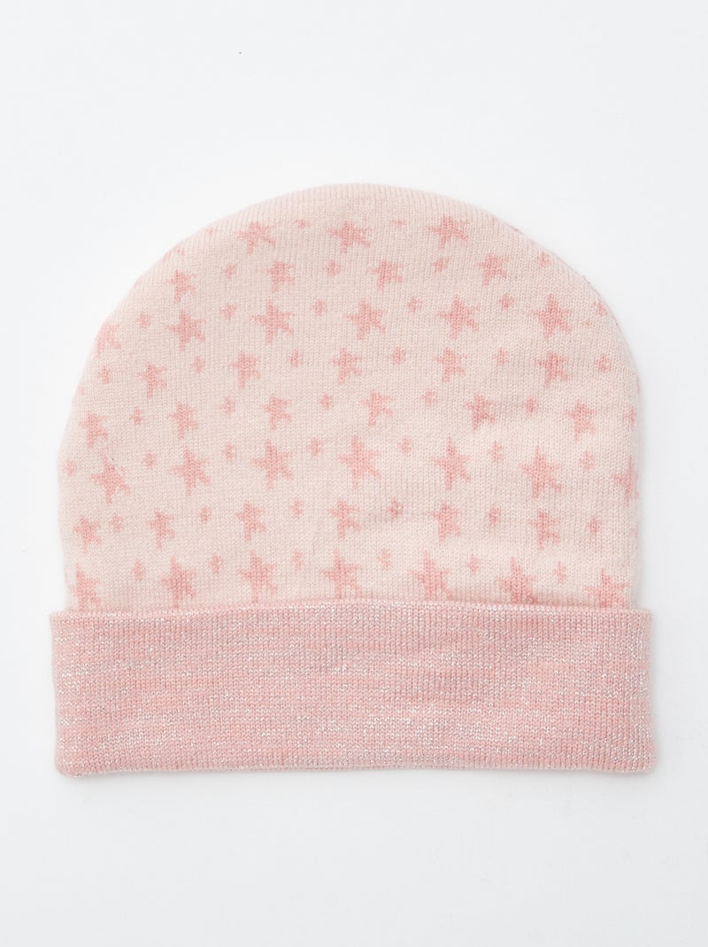 Bonnet à revers imprimé 'Minnie' Rose - Kiabi