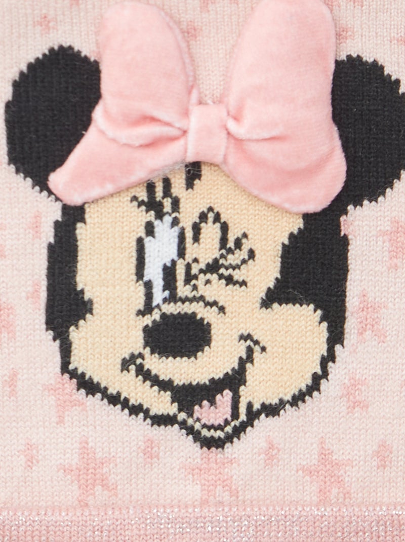 Bonnet à revers imprimé 'Minnie' Rose - Kiabi