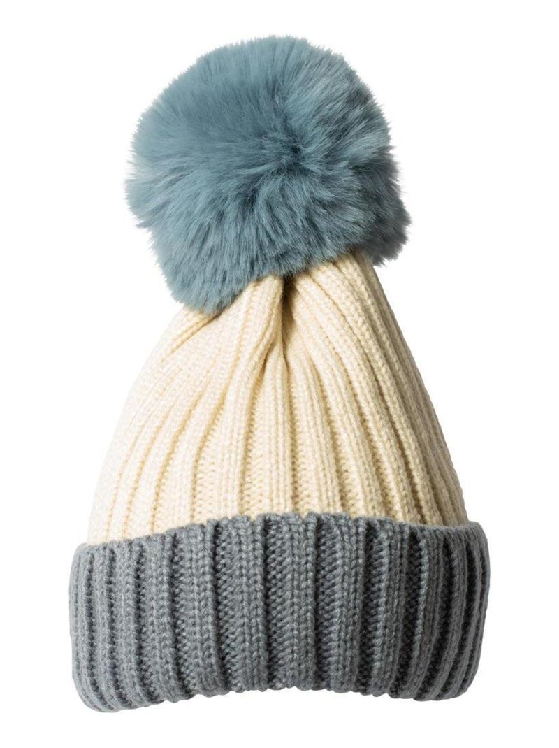 Bonnet ADELE Bleu azur - Kiabi