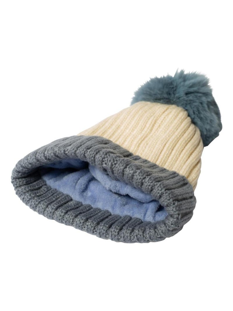 Bonnet ADELE Bleu azur - Kiabi