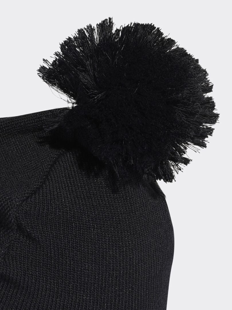 Bonnet 'adidas' avec pompon - Noir - Kiabi - 23.00€