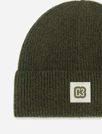 Bonnet adulte en maille - Kiabi