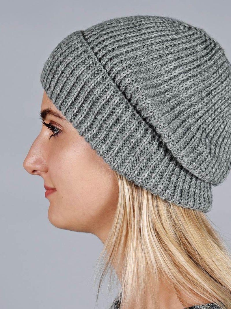 Bonnet Alba - Made in UE Gris - Kiabi