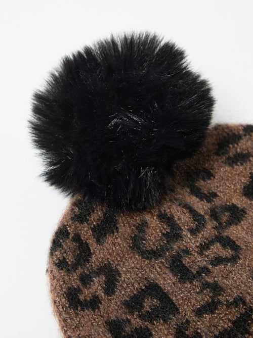 Bonnet 'Animal Print', MO Fashion - Kiabi