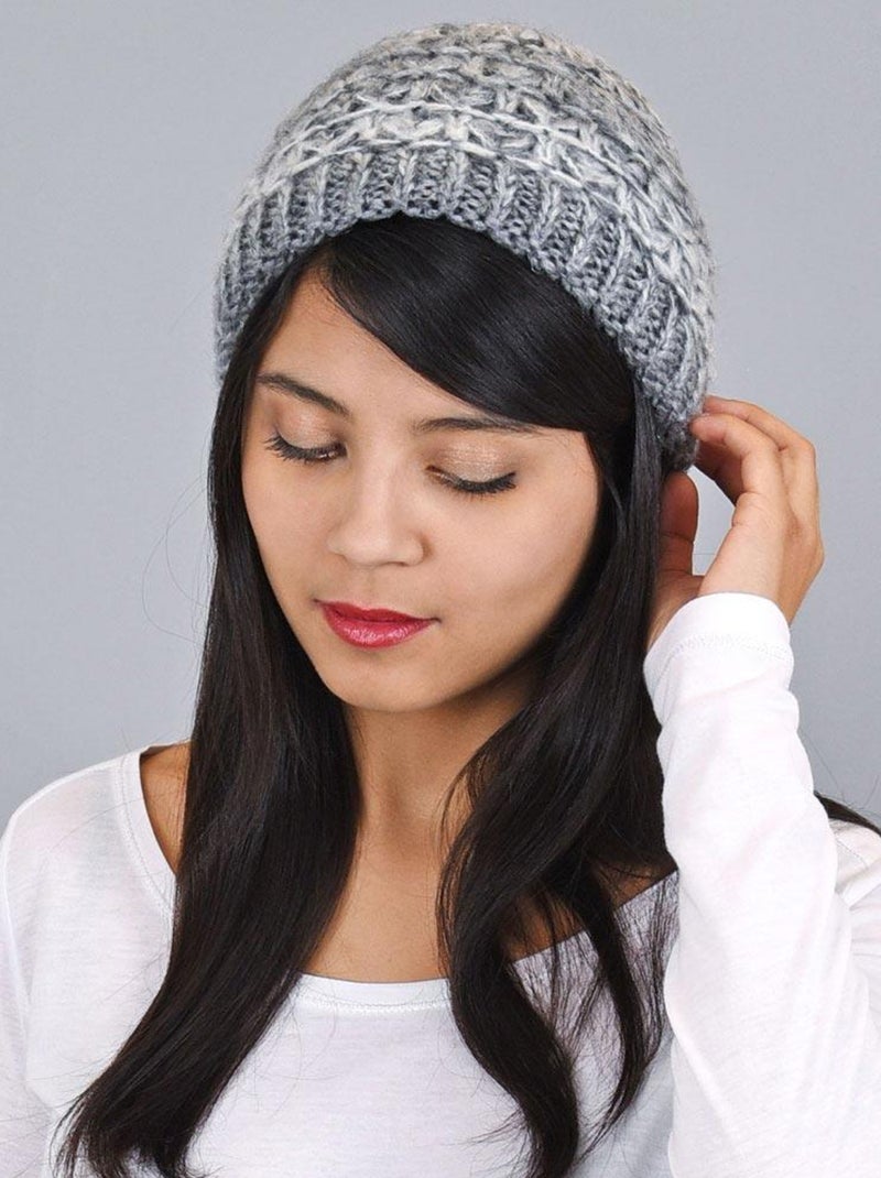 Bonnet Aravis - Fabriqué en Europe Gris foncé - Kiabi