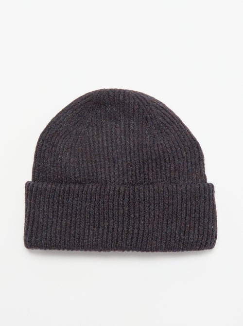 Bonnet avec revers - Kiabi