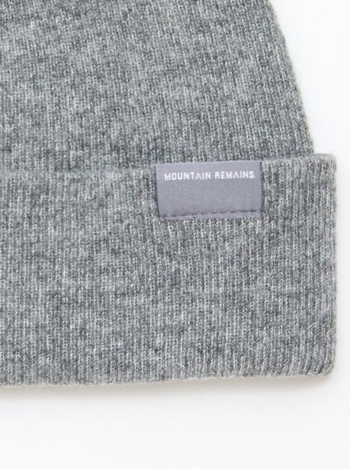 Bonnet avec revers - Kiabi