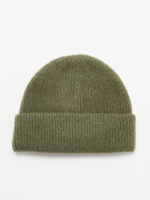 Bonnet avec revers - Kiabi