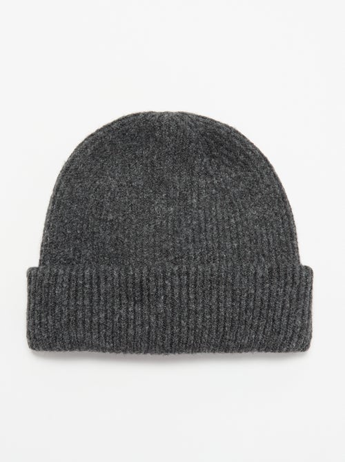 Bonnet avec revers - Kiabi