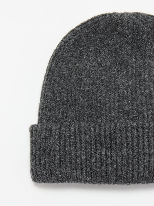 Bonnet avec revers - Kiabi