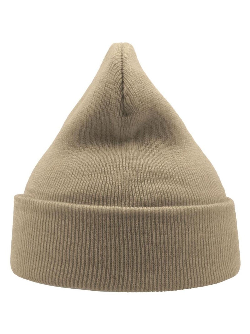 Bonnet avec revers wind - mixte - atlantis Beige - Kiabi