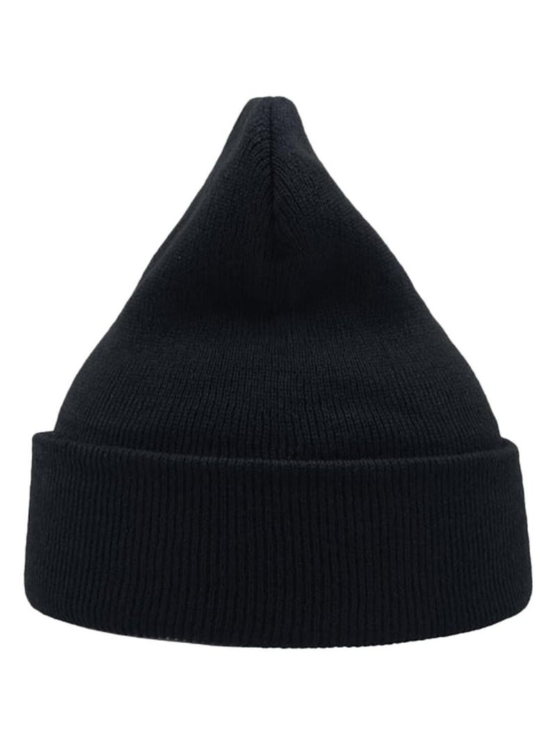 Bonnet avec revers wind - mixte - atlantis Bleu marine - Kiabi