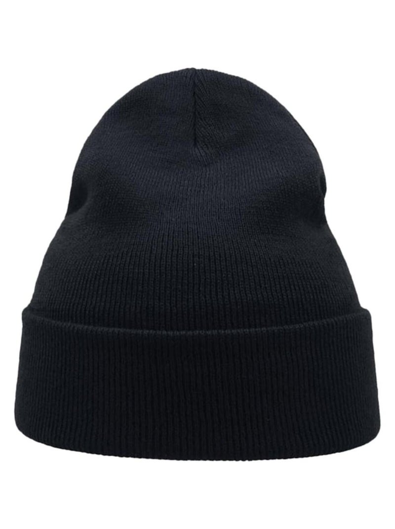 Bonnet avec revers wind - mixte - atlantis Bleu marine - Kiabi