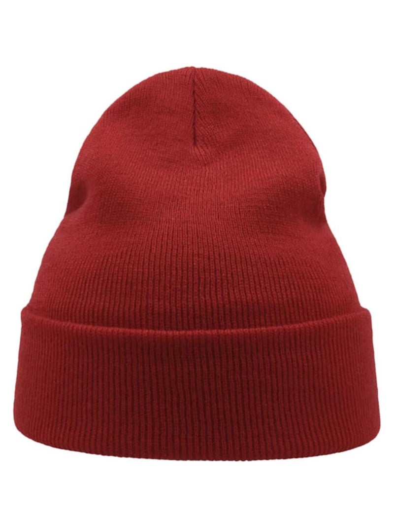 Bonnet avec revers wind - mixte - atlantis Rouge - Kiabi