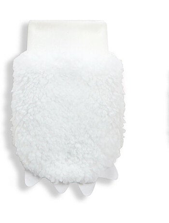 Bonnet b?b? en sherpa + moufles Alaska