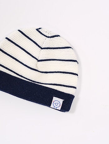 Bonnet bébé à revers