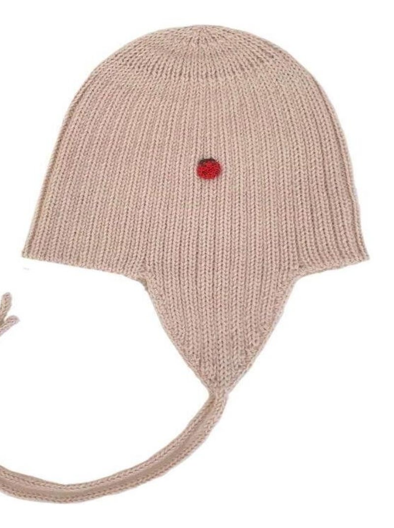 Bonnet Bébé en Alpaga Rose Rose - Kiabi