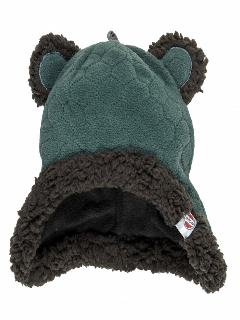 Bonnet Bebe Enfant En Polaire Ourson Vert Kiabi 17 90
