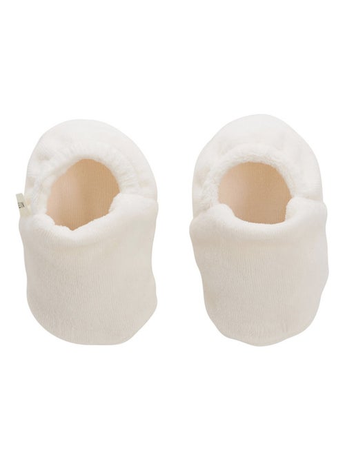 Bonnet bébé et chaussons en velours Zeste d'amour - Kiabi