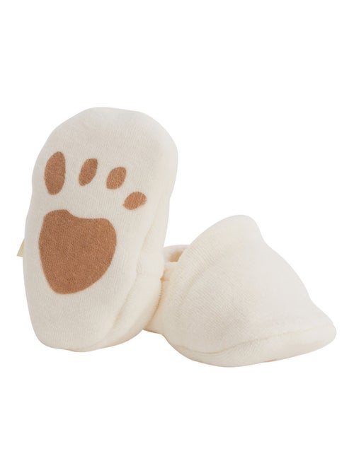 Bonnet bébé et chaussons en velours Zeste d'amour - Kiabi