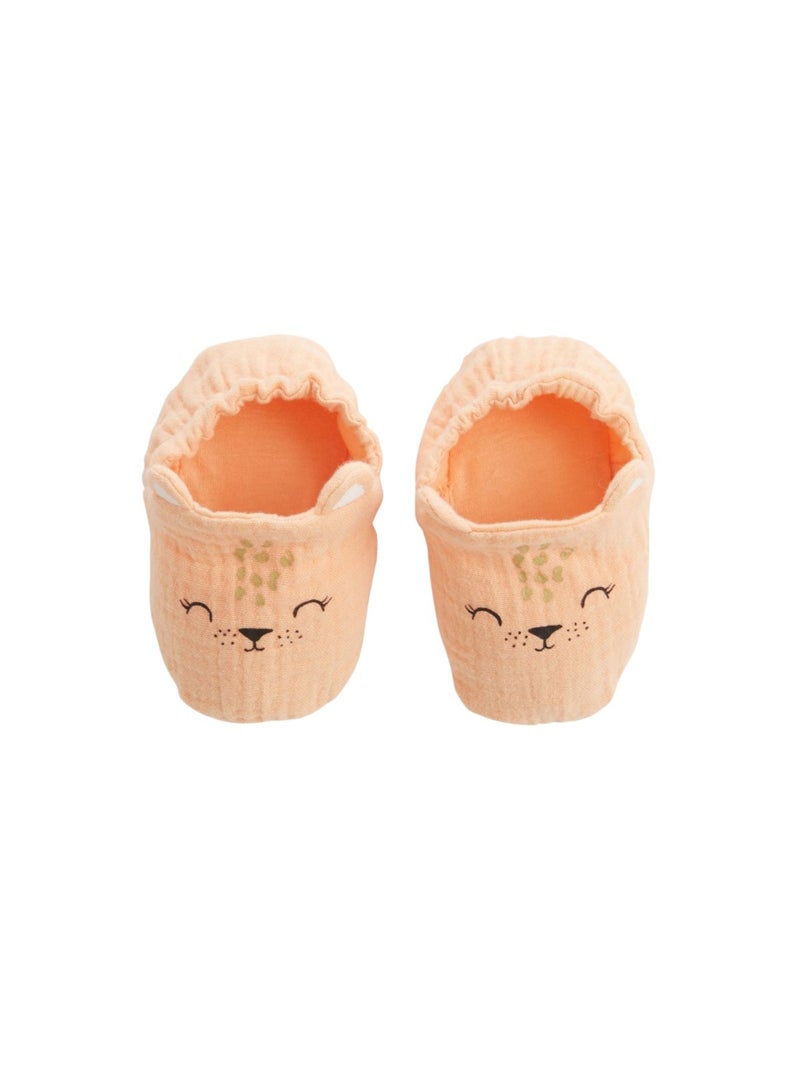 Bonnet bébé et chaussons Sierra Peche - Kiabi