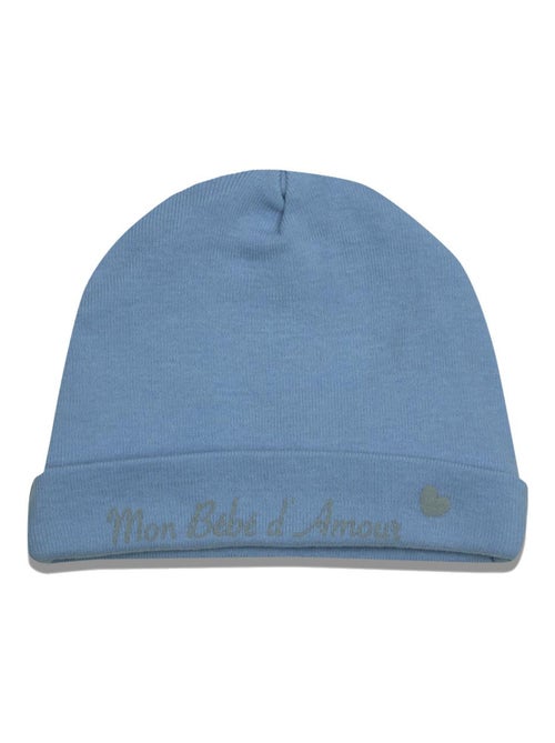 Bonnet bébé naissance "Mon Bébé d'Amour" LES CHATOUNETS - Kiabi