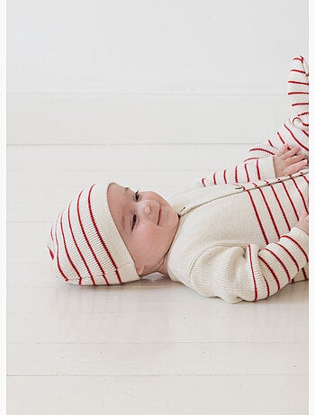 Bonnet bébé petits marins