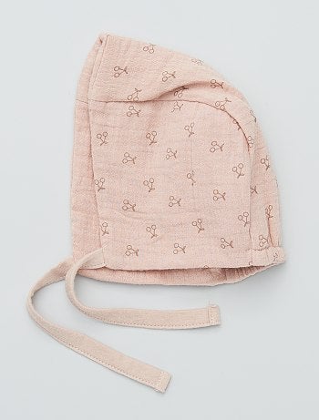 Bonnet Beguin Lange De Coton Kiabi