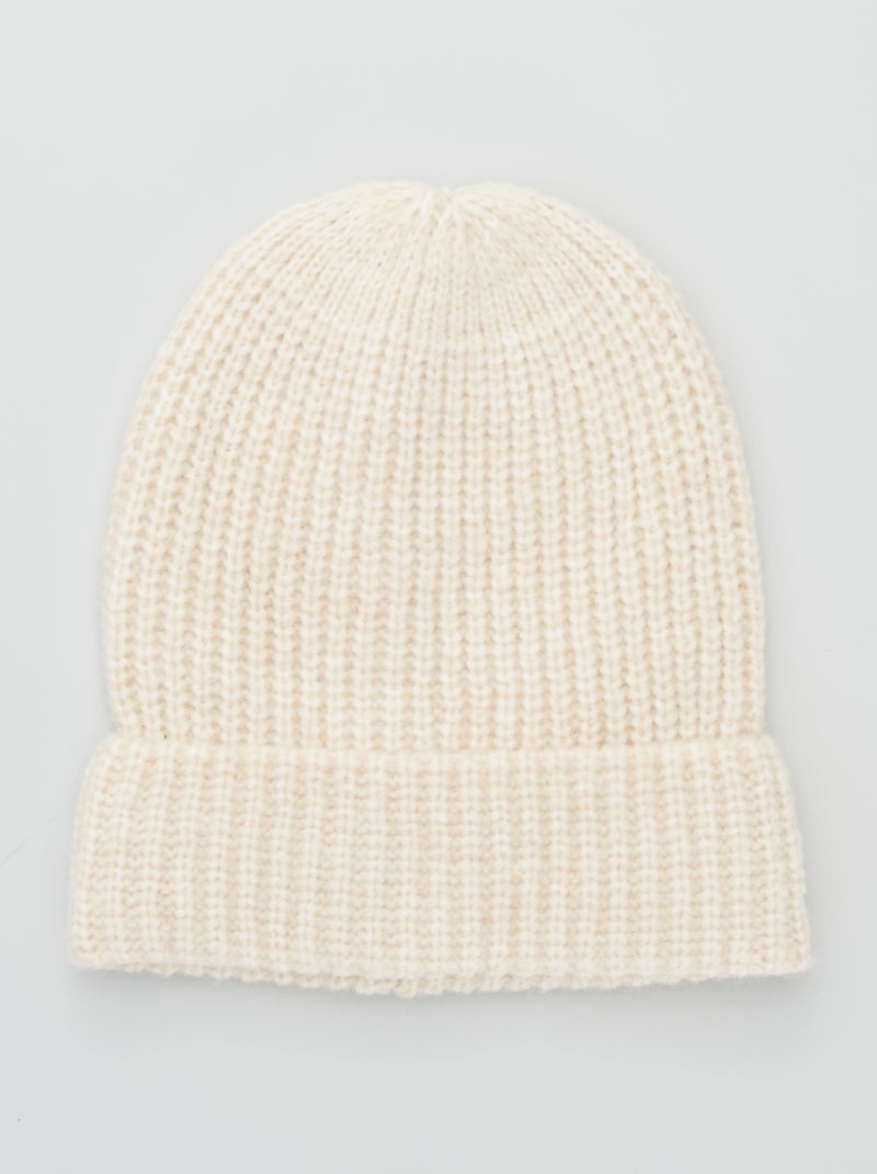 Bonnet beige - Kiabi