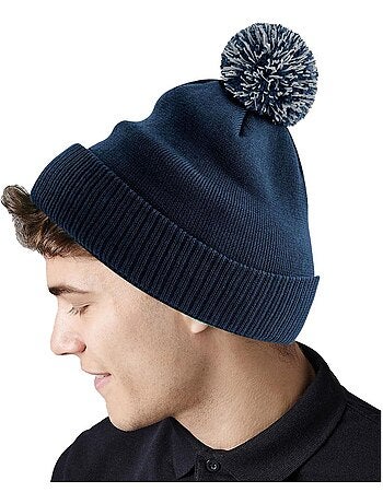 Bonnet bicolore recyclé - beechfield snowstar