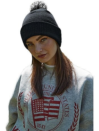 Bonnet bicolore recyclé - beechfield snowstar