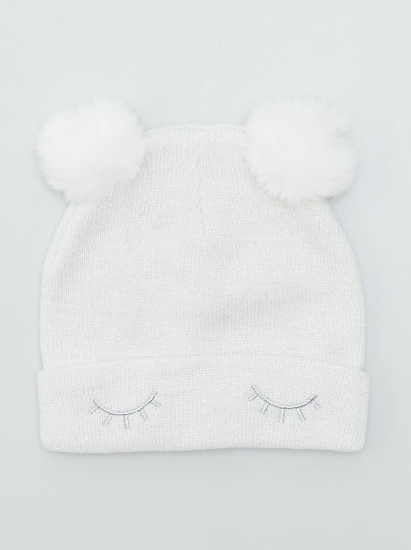 Bonnet brillant Gris - Kiabi