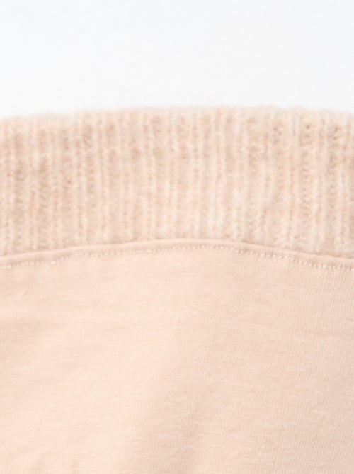 Bonnet brodé en coton - Kiabi