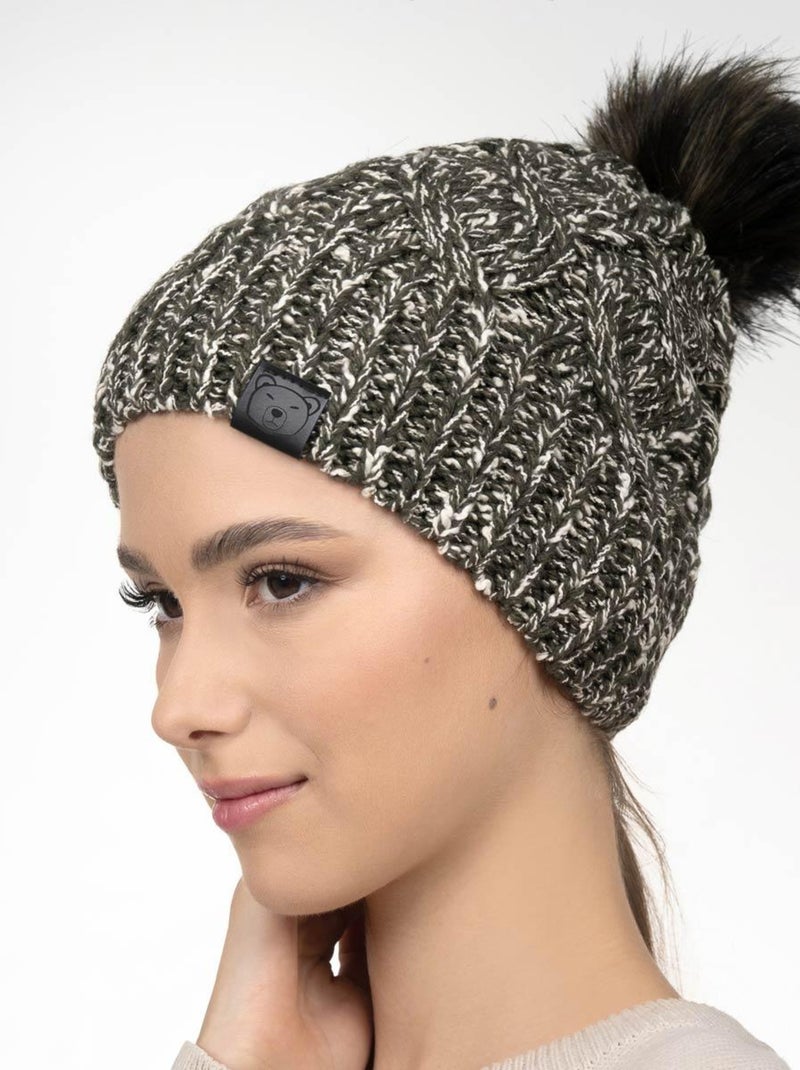 Bonnet Carla - Made in UE Kaki - Kiabi