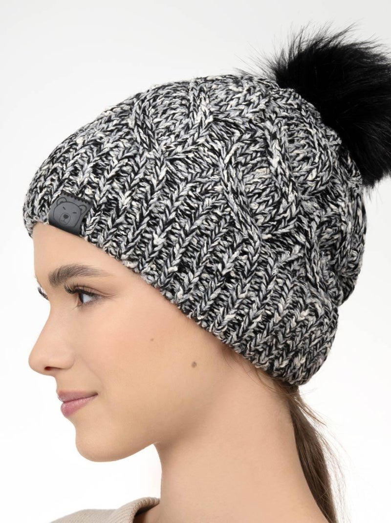 Bonnet Carla - Made in UE Noir - Kiabi