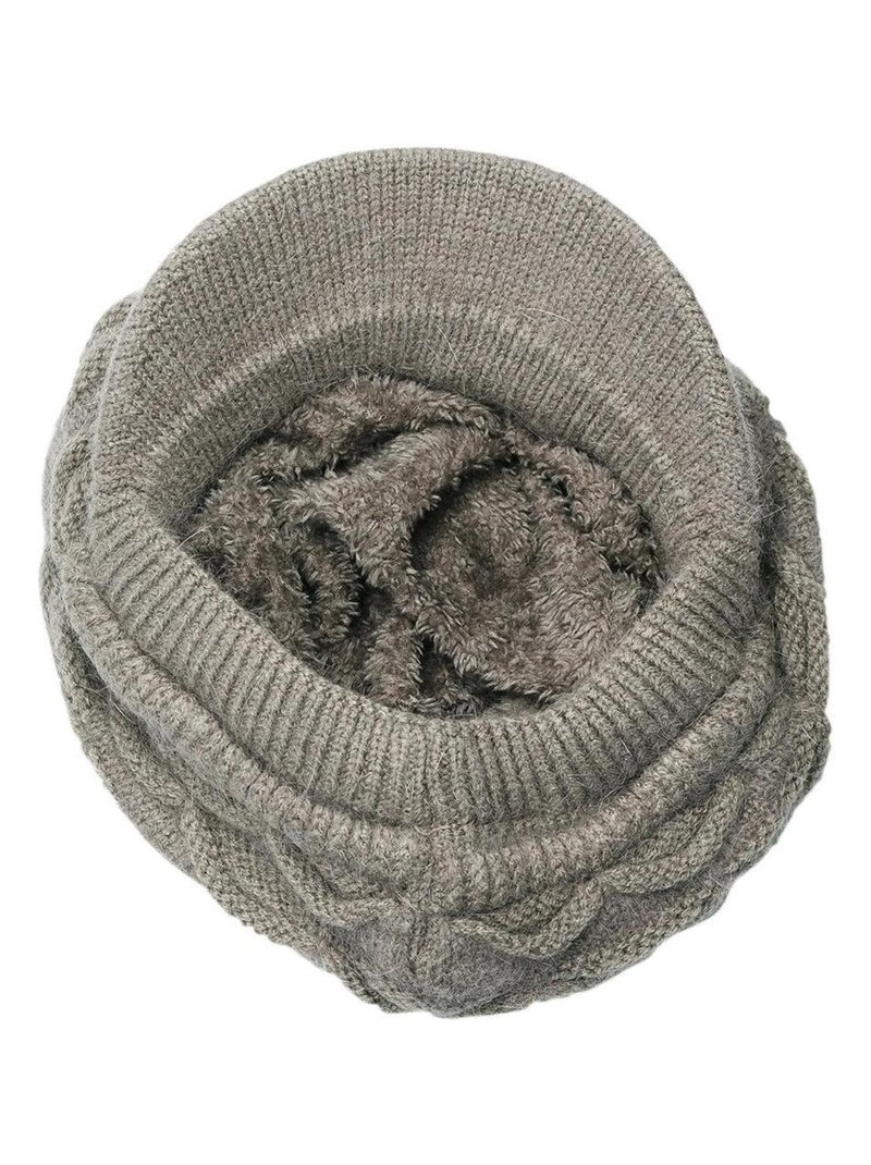 Bonnet casquette ROYAN Taupe - Kiabi