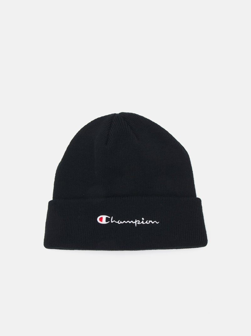 Bonnet Champion uni Noir - Kiabi