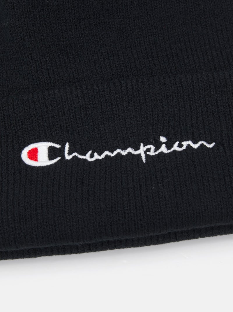 Bonnet Champion uni Noir - Kiabi