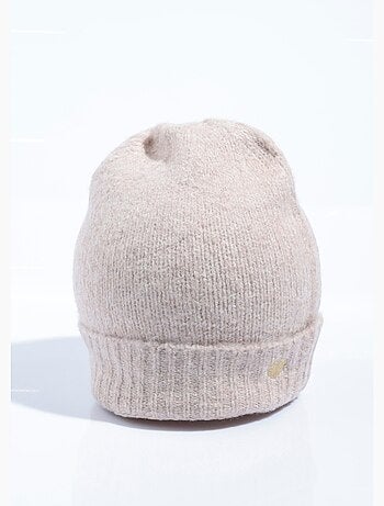 Bonnet chaud avec laine et broderie c¿ur - AFIBEL