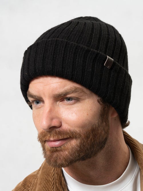 Bonnet chaud, doublé polaire recyclée homme Isotoner - Kiabi