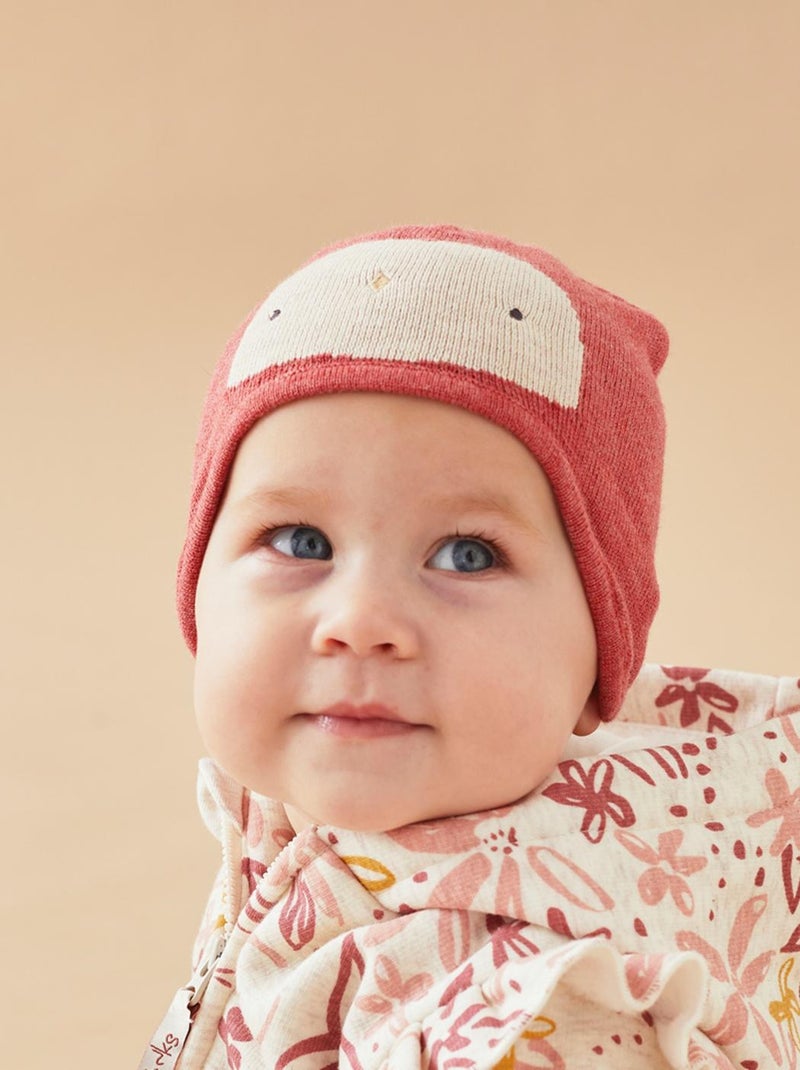 Bonnet chouette en tricot, Noukie's Rose - Kiabi