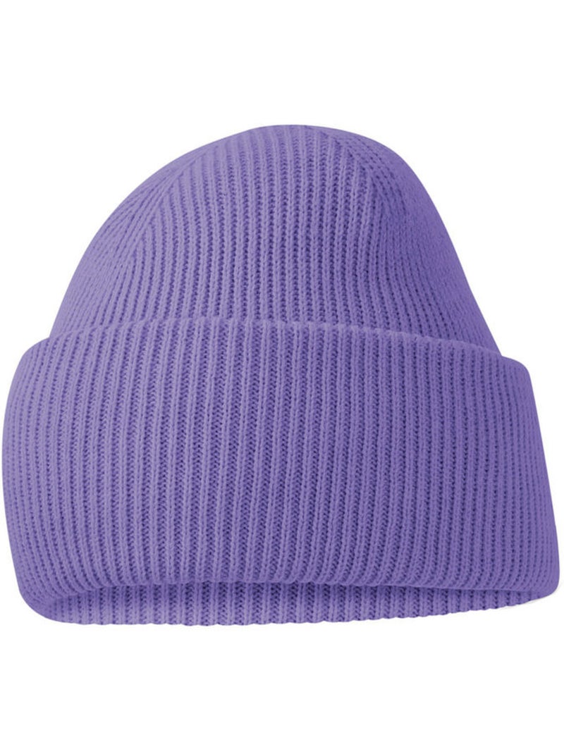 Bonnet classic - beechfield Violet clair - Kiabi