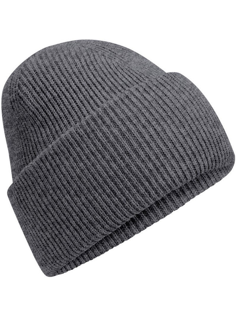 Bonnet classic engineered - beechfield Gris Noir - Kiabi