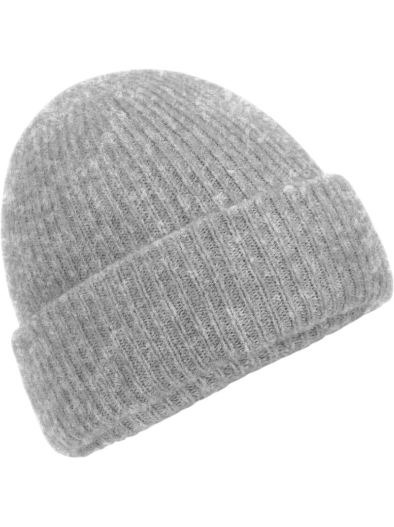 Bonnet cosy - beechfield Gris chiné - Kiabi