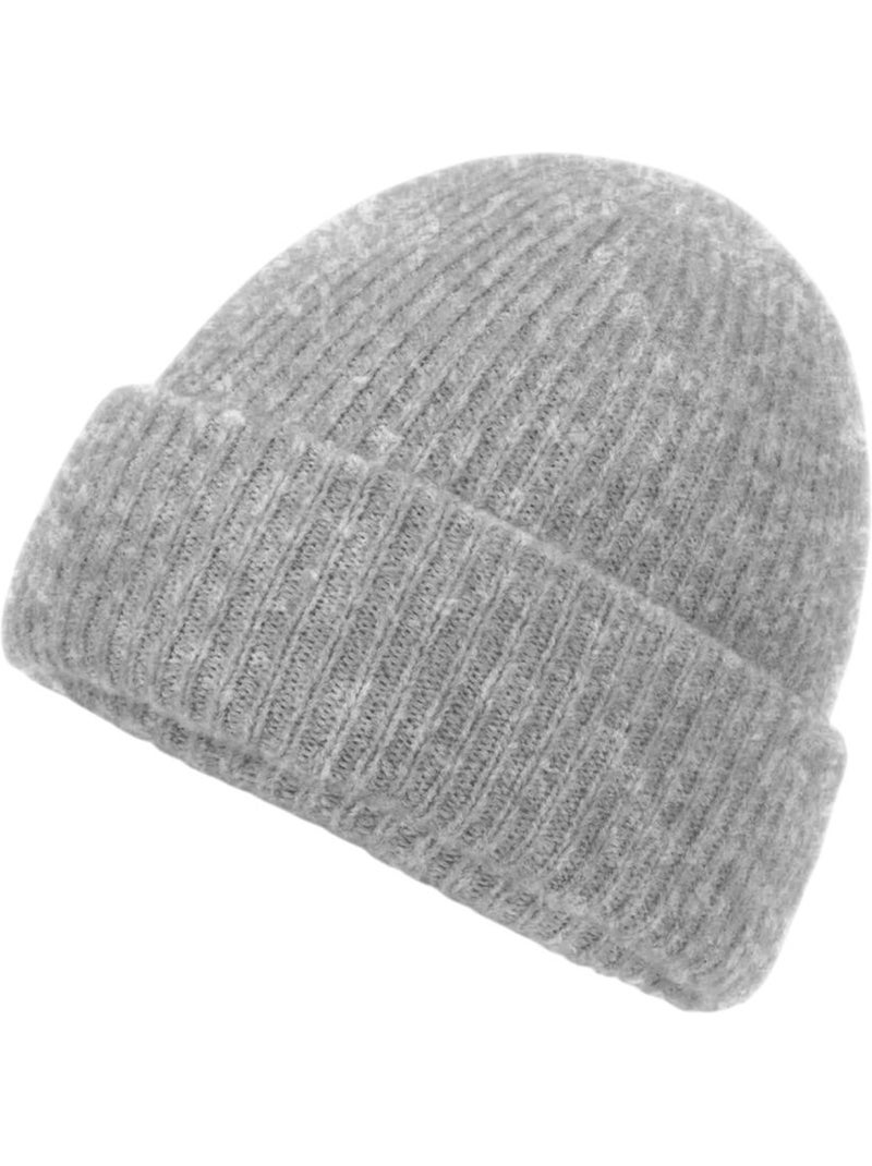 Bonnet cosy - beechfield Gris chiné - Kiabi