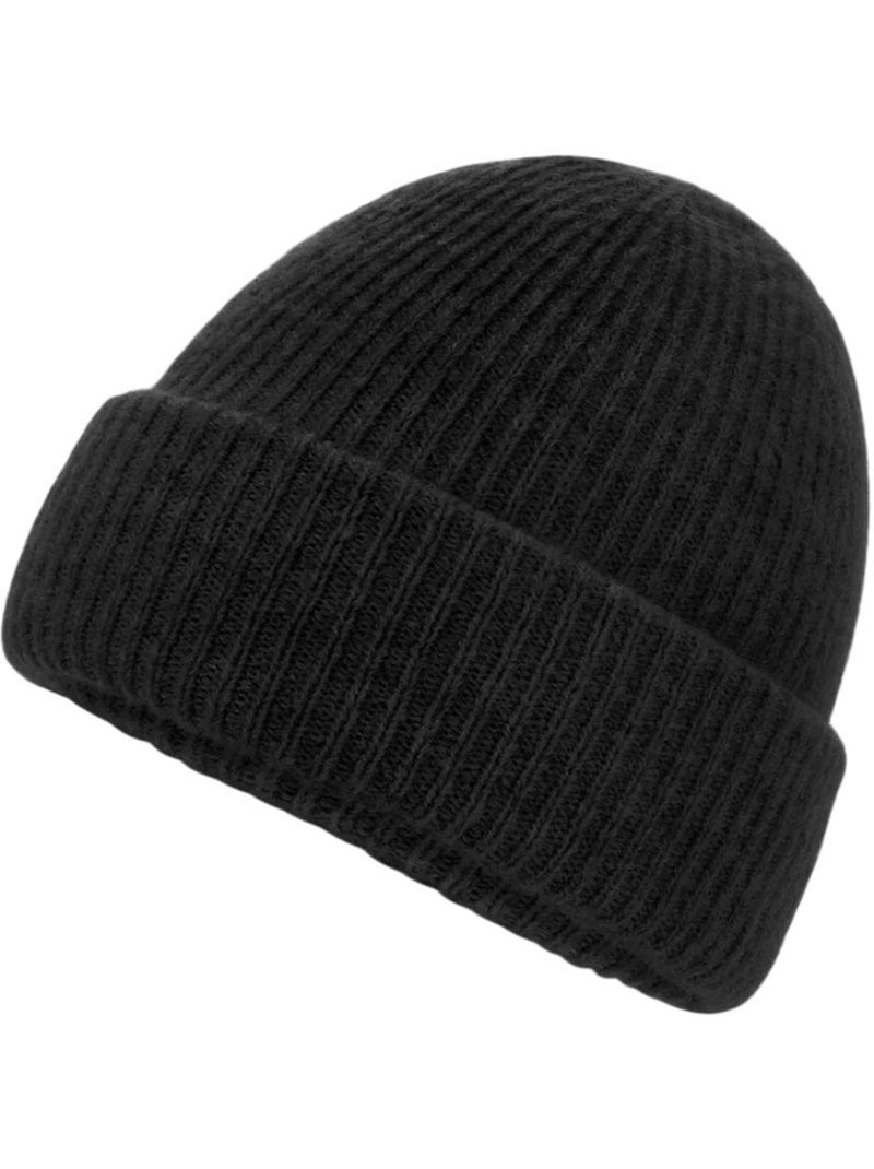 Bonnet cosy - beechfield Noir ébène - Kiabi