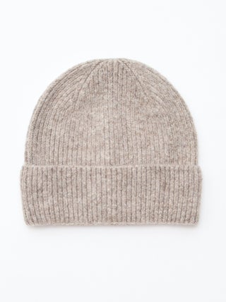 Bonnet côtelé avec revers